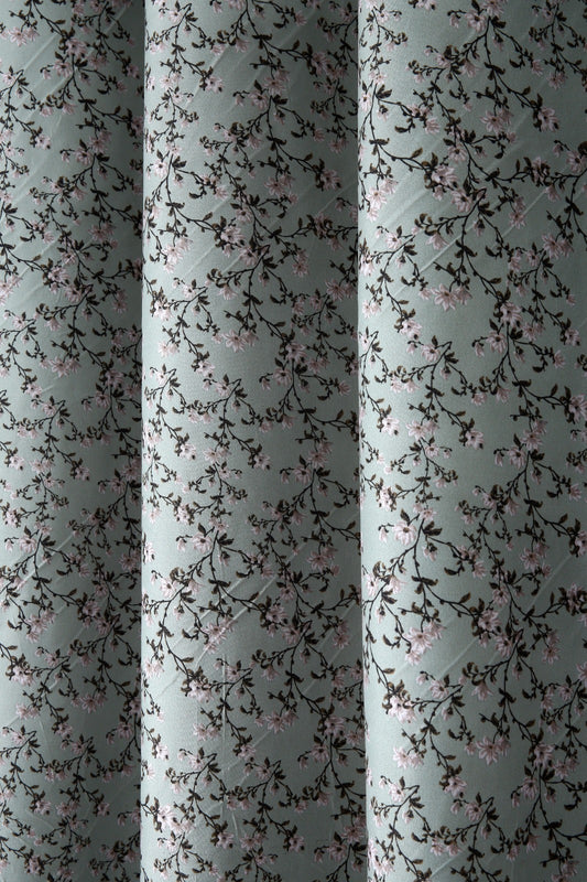 2 PCs Blackout Room Curtains- Yarrow Curtains Apricot