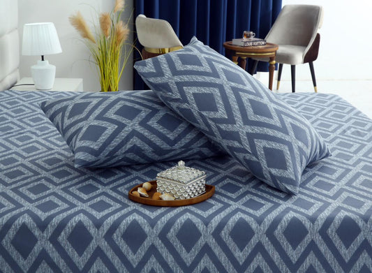Fitted Bed Sheet-FT0015 Fitted Sheets Apricot