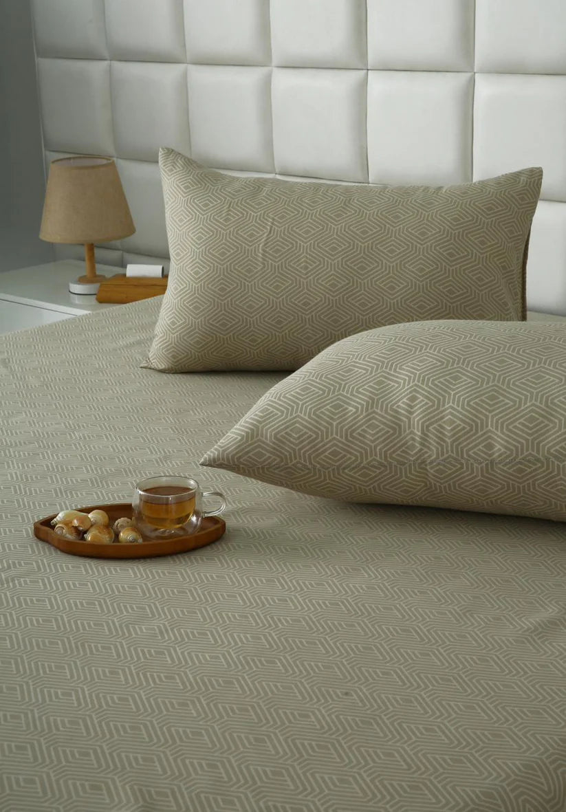 Fitted Bed Sheet- PFT0285