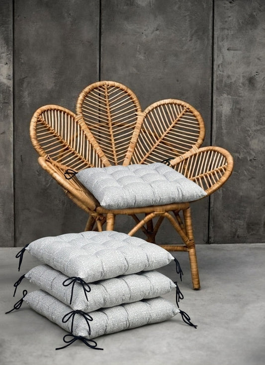 Digital Printed Chair Seaters- CS0024 cushions Apricot