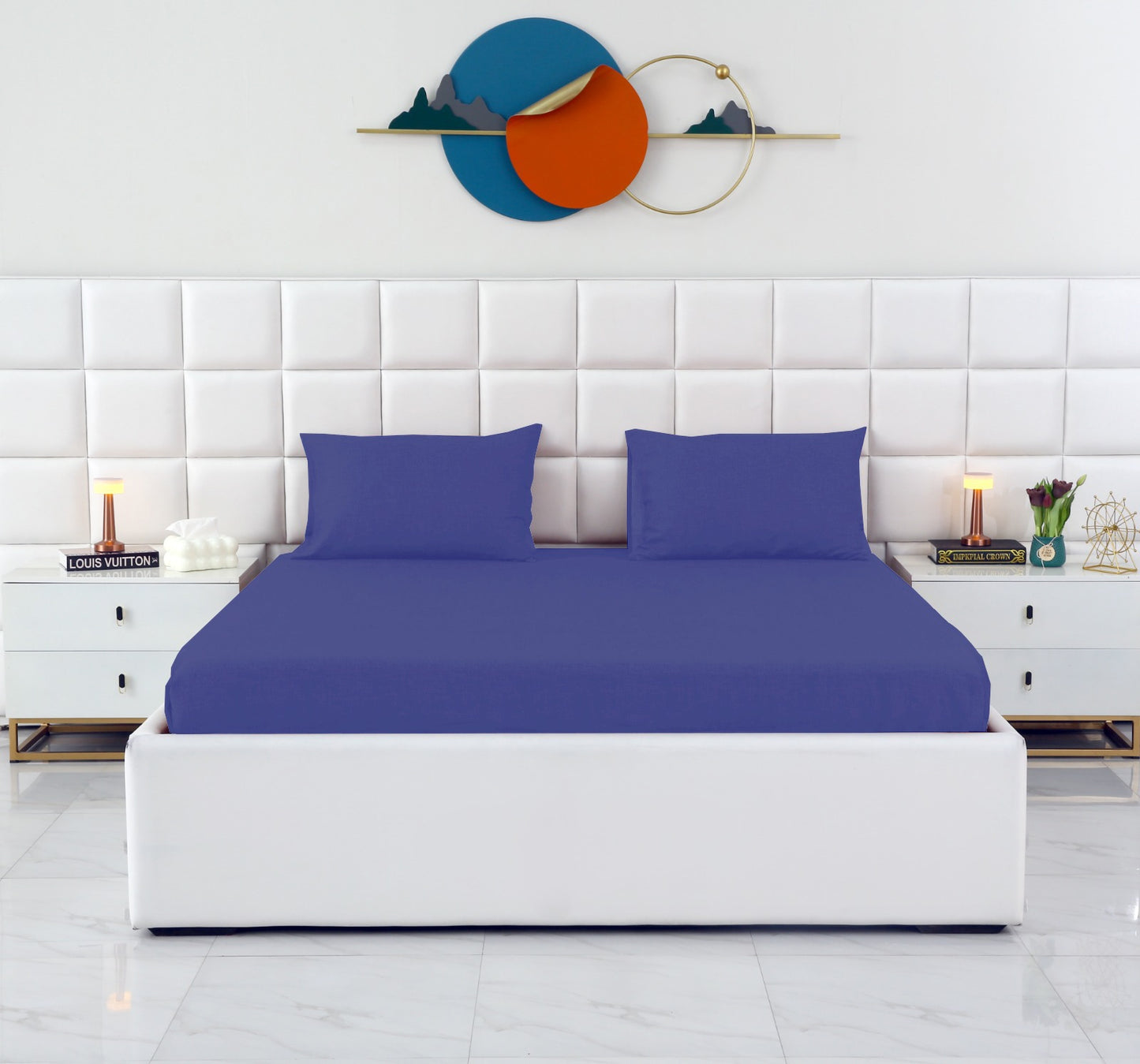 Fitted Bed Sheet-FT0020 Fitted Sheets Apricot