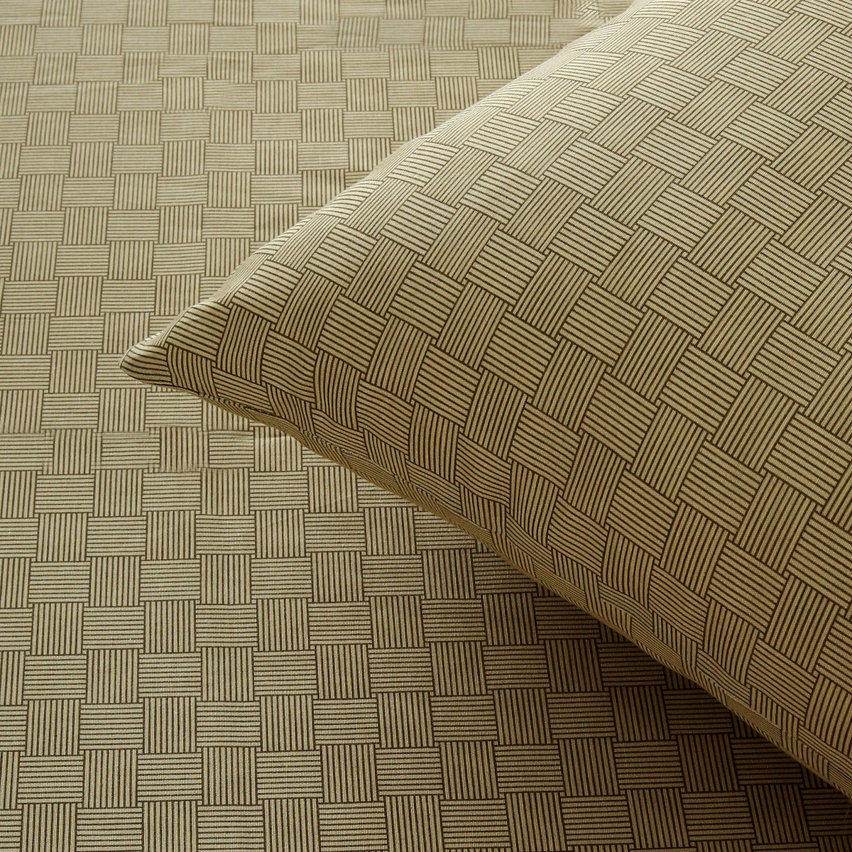 Fitted Bed Sheet- FT007 Fitted Sheets Apricot