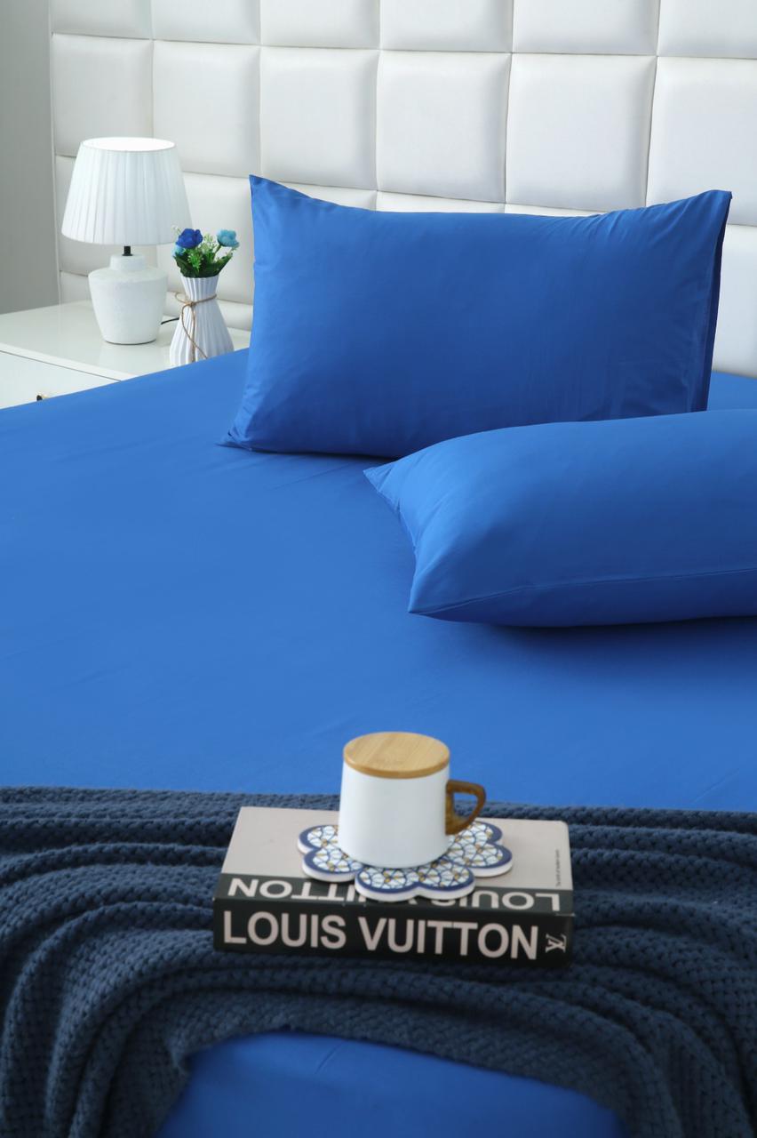 Fitted Bed Sheet- PFT010 Fitted Sheets Apricot
