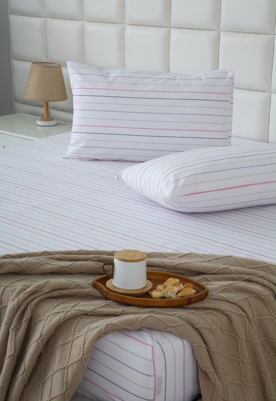 Fitted Bed Sheet- PFT0294