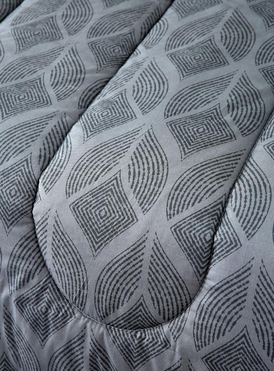 8 PCs Winter Comforter Set-Ash Black