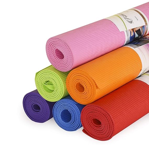 Yoga mat for Exercise and Fitness-Pink(SA2553-14) Rugs Apricot