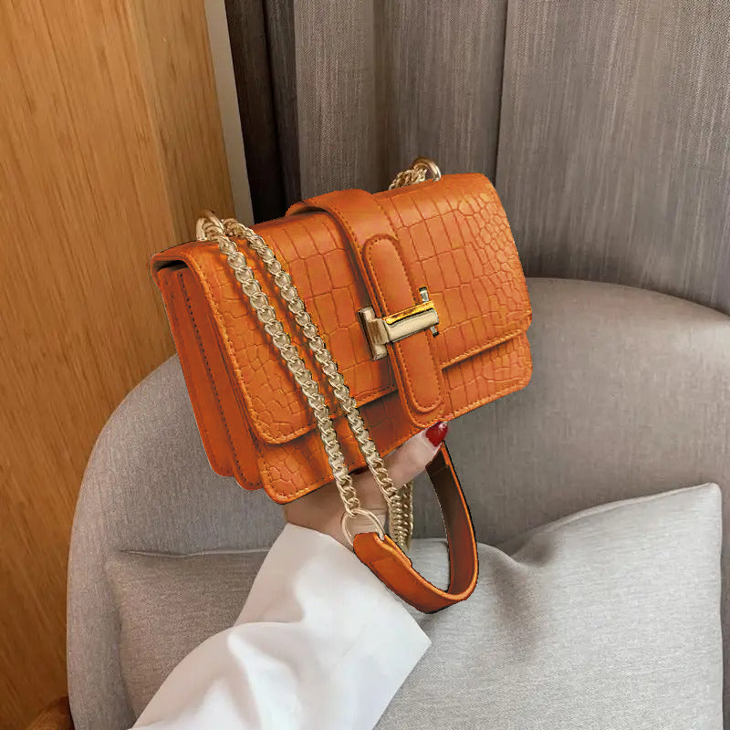 1PC Crossbody Bag For Women-Orange SA2405-133 Cosmetic Organizer Apricot