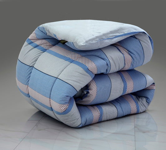 1 PC Double Winter Comforter-Marshmallow Comforters Apricot