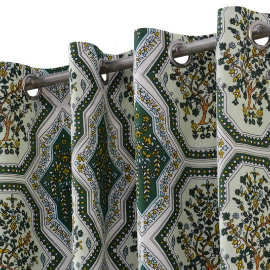 2 PCs Duck Curtains Panel-CRP05 Curtains Apricot