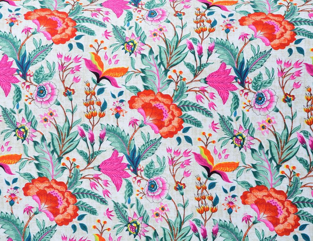 3 PCs Bed Sheet Satin (4957)-ST063 Bed Sheets Apricot