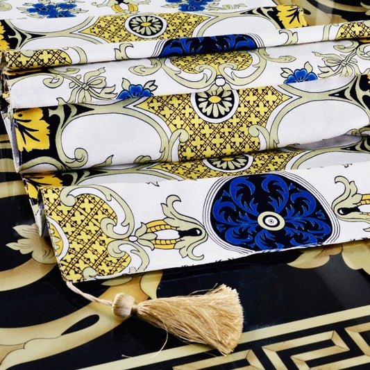 6 & 8 Seater Dining Table Runner-Velentino Table Runners Apricot