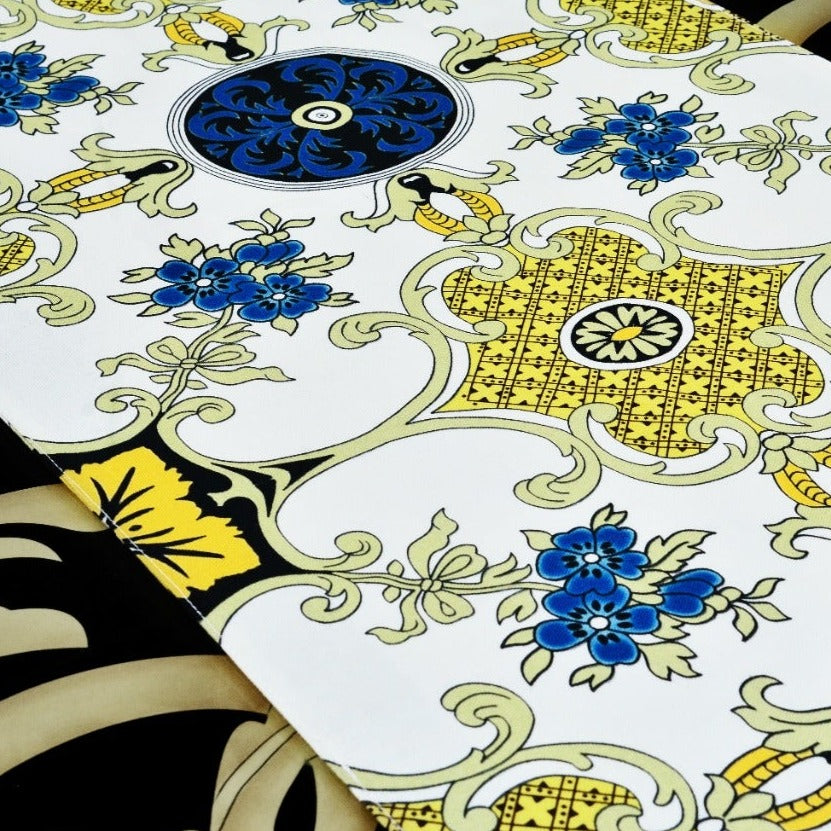 6 & 8 Seater Dining Table Runner-Velentino Table Runners Apricot