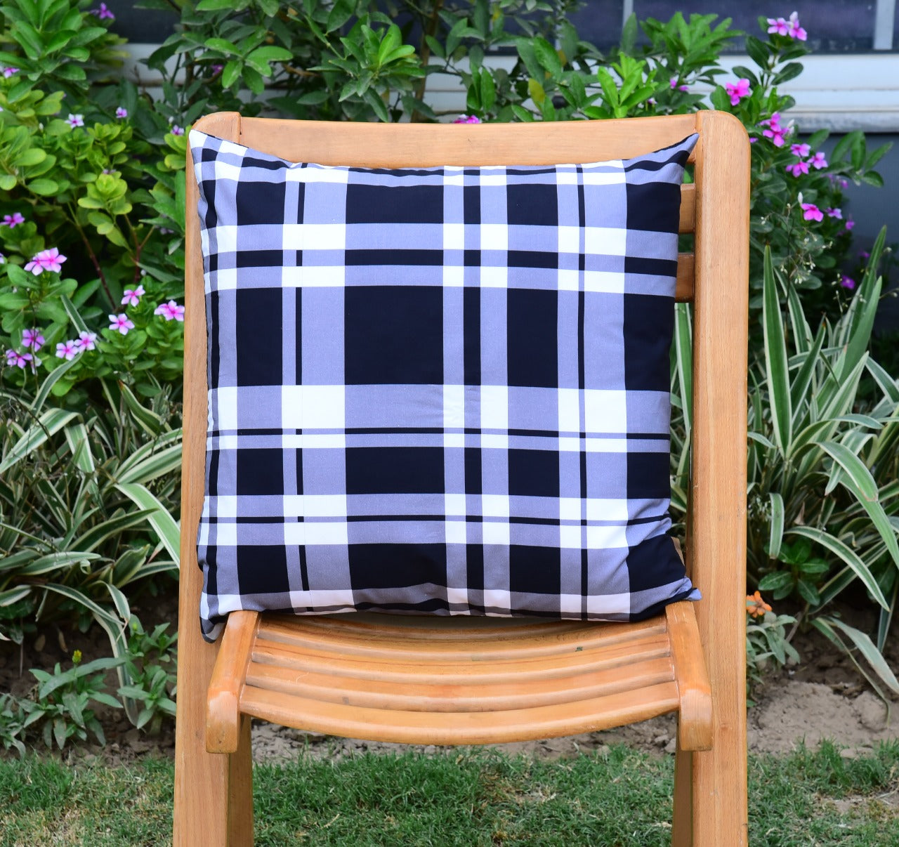6 PCs Digital Printed Cotton Cushions-Earth Planet cushions Apricot