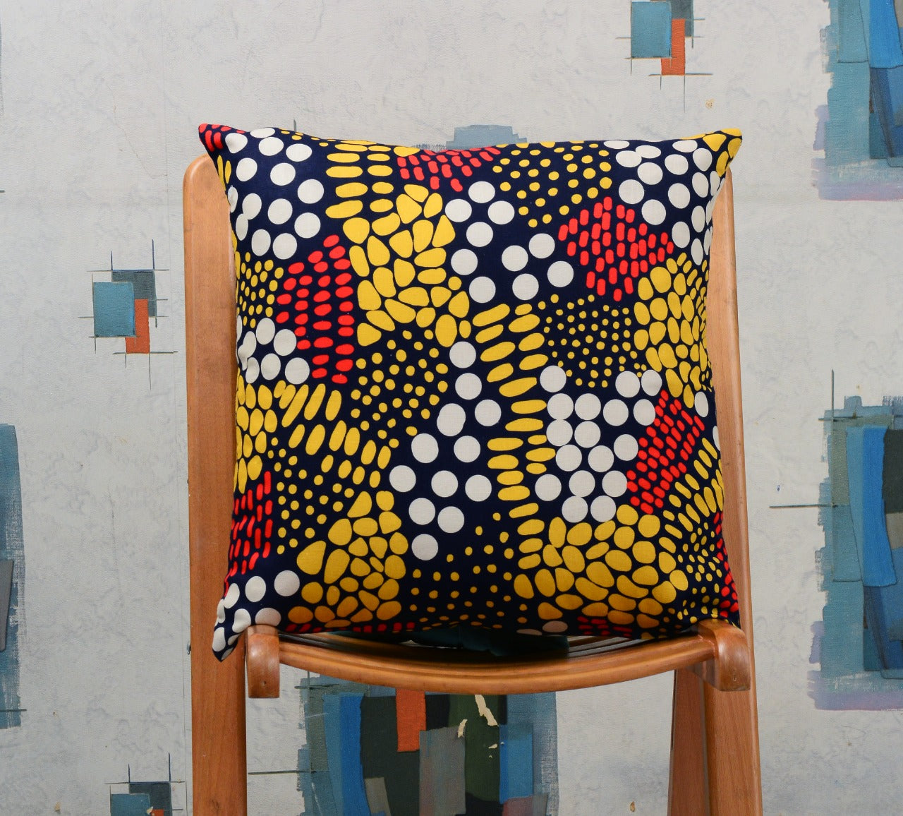 6 PCs Digital Printed Duck Cushions-Orange Slush cushions Apricot