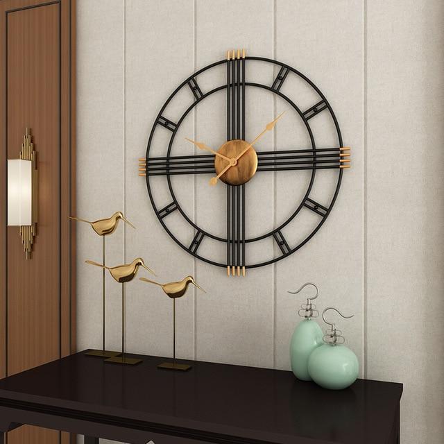 80 Cm Wall Clock (4302)(SA2103-51) Apricot