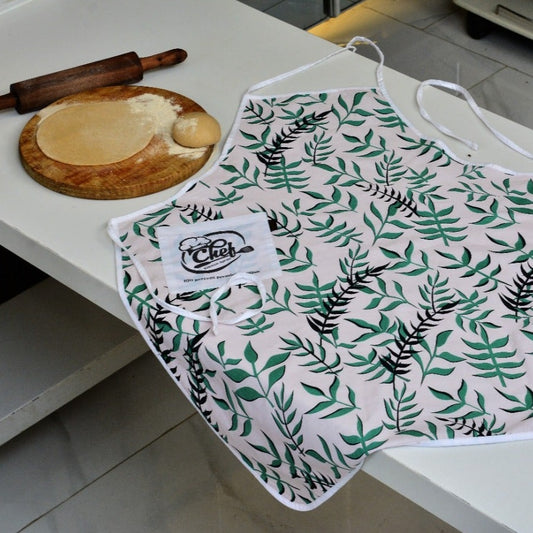 Cooking Kitchen Aprons for Women/Men-KA04 Apricot