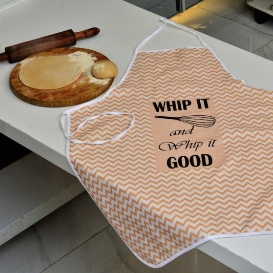 Cooking Kitchen Aprons for Women/Men-KA05 Apricot