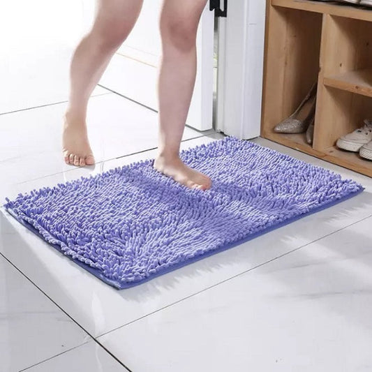 Microfiber anti Slip Bath Mat- Purple Bath Mats Apricot