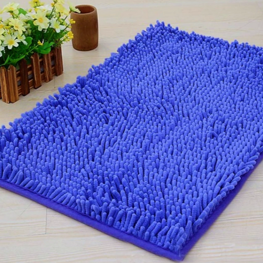 Microfiber anti Slip Bath Mat-10427Royal Blue Bath Mats Apricot