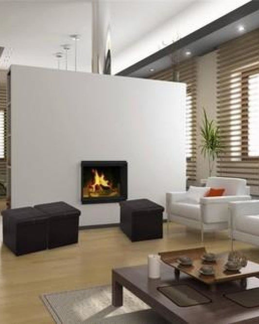 Modular Storage Stool Box (2458)- Brown  Apricot