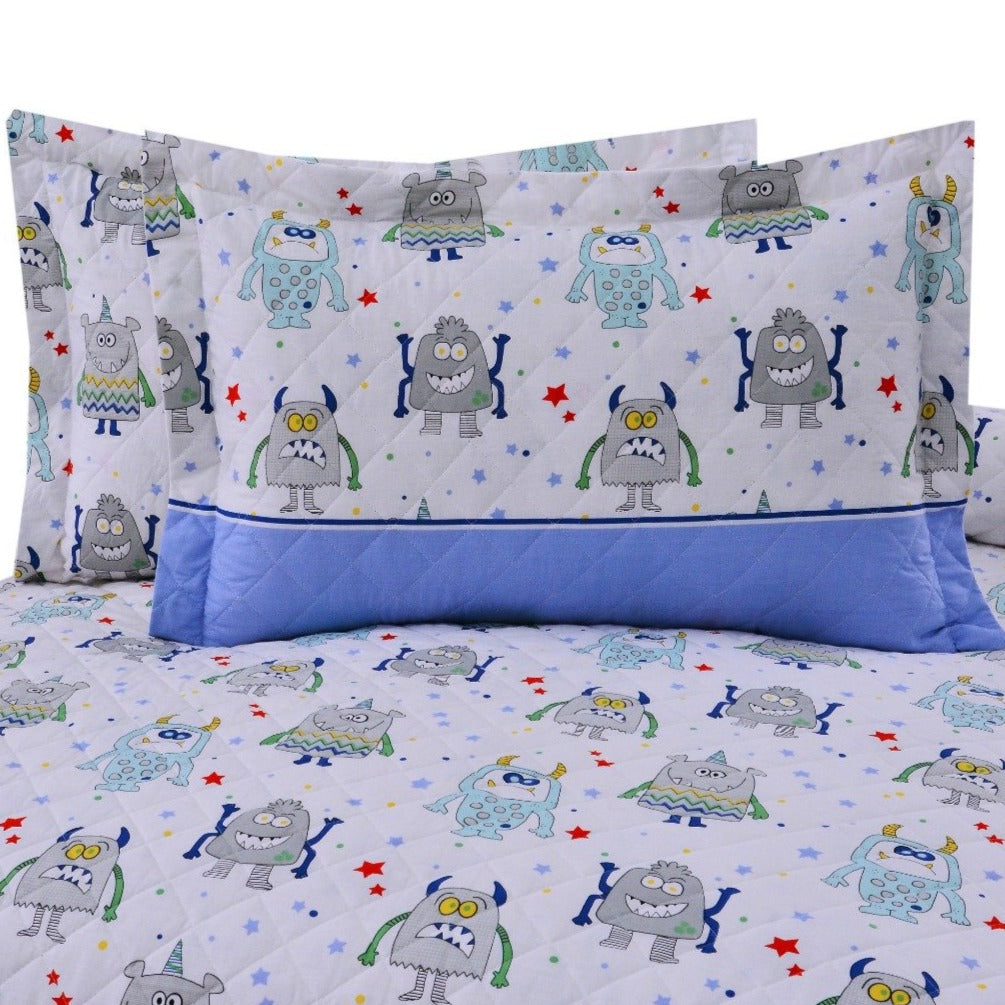 Printed & Quilted Pillow-VD030 FILLINGS The Apricot Linen