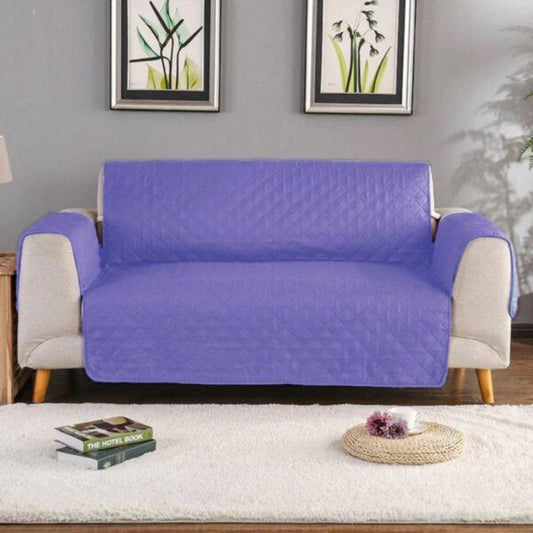 Sofa Cover-Purple Sofa Cover Apricot