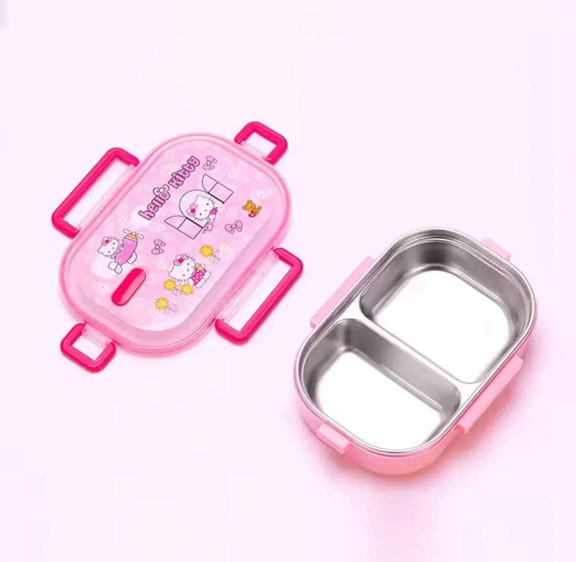 Hello Kitty Stainless Steel Lunch Box (SA2510-058) Apricot
