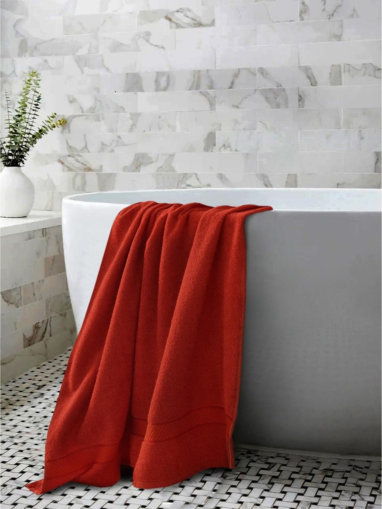 1 PC Bath Towel-Slush Apricot