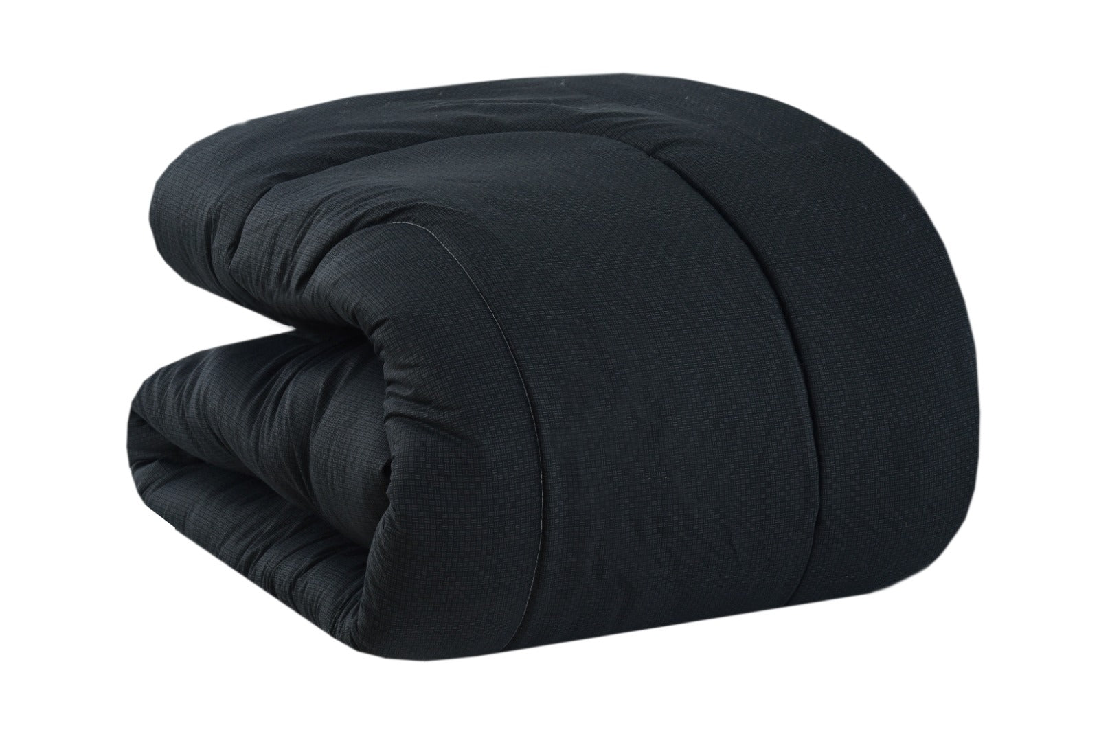1 PC Double Winter Comforter-Black Textured Apricot
