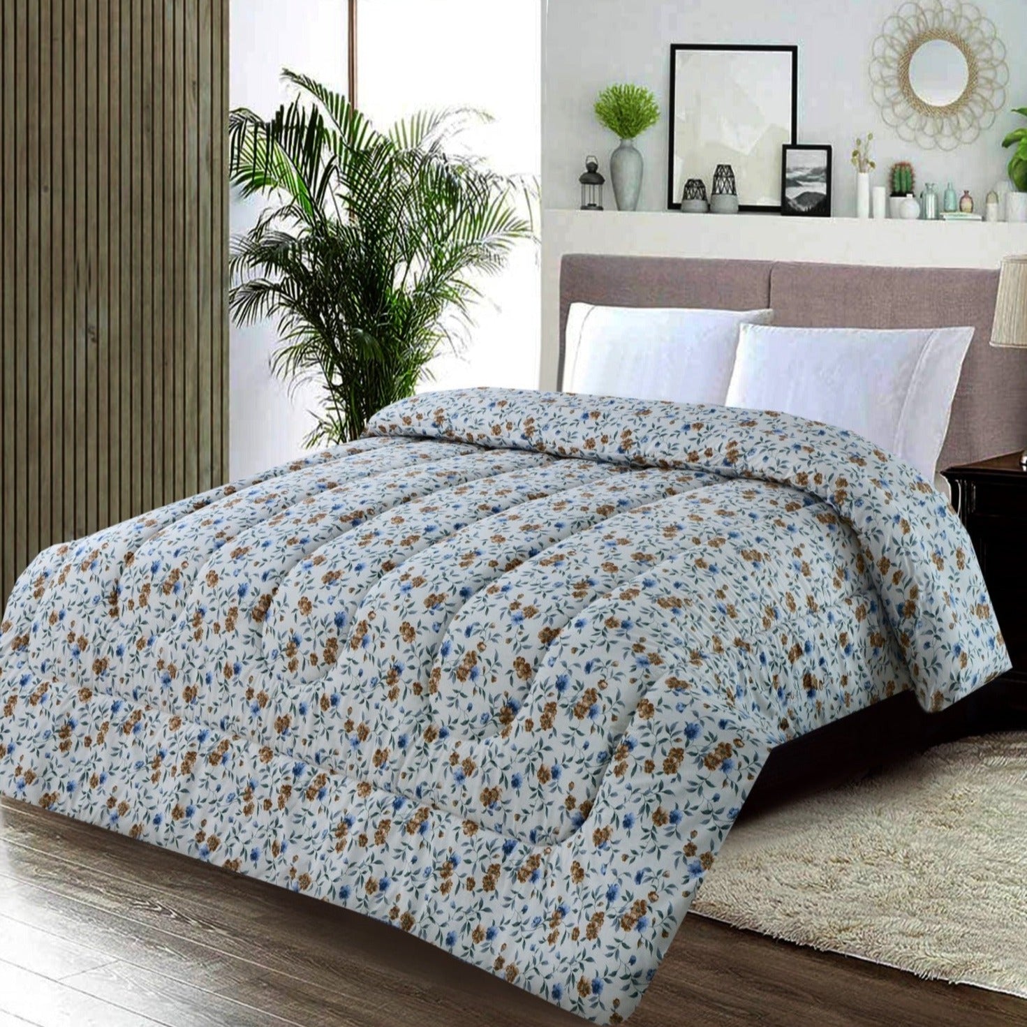 1 PC Single Comforter-Marigold Comforters Apricot