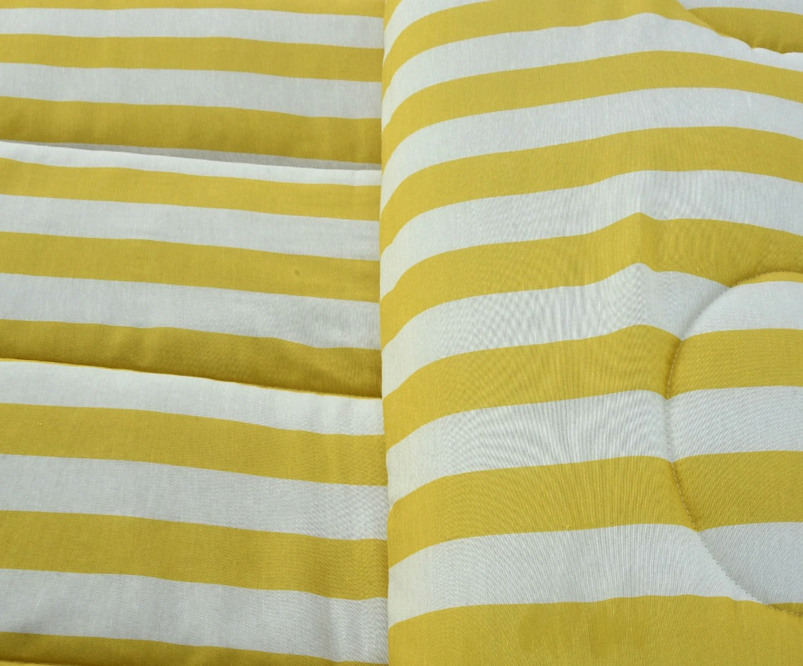 1 PC Double Winter Comforter-SNG-Yellow Apricot