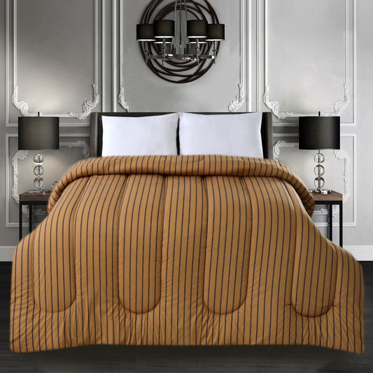 1 PC Double Winter Comforter-SNG-Mustard