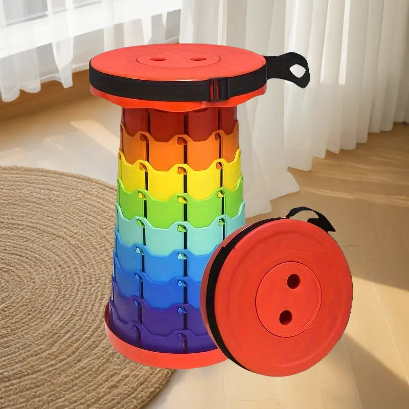 Portable Sitting Stool-Multi Apricot