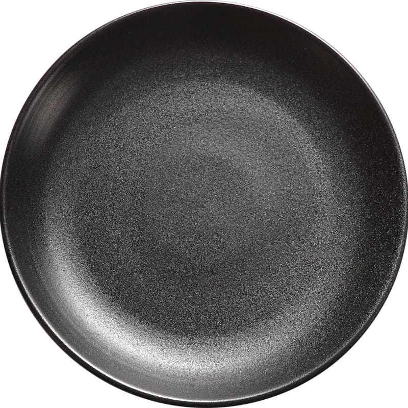 1PC Serving Plate-Black(SA2405-11)  Apricot   