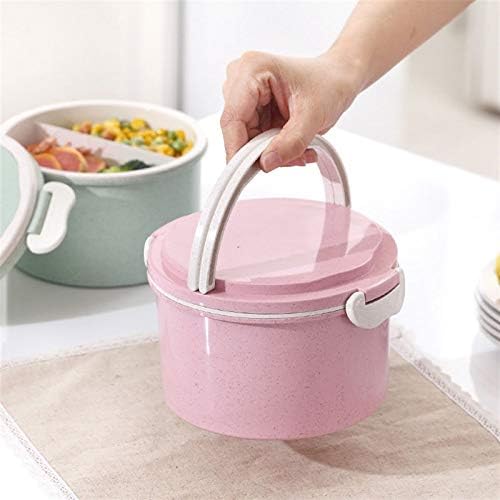 2 Layer Microwave Cycle Lunch Box(SA2405-06)-Off White Over Pink  Apricot   