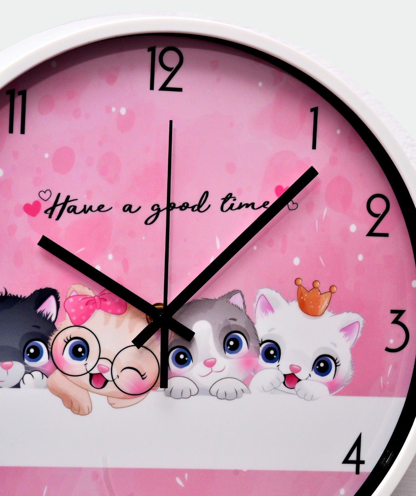 30 Cm Wall Clock-(5353) Angela Clock Apricot   