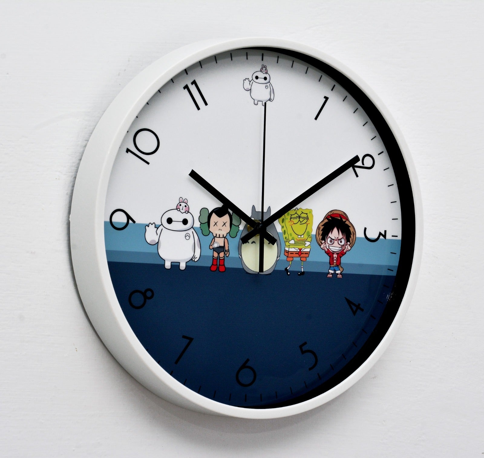 30 Cm Wall Clock- Baymax Clock Apricot   