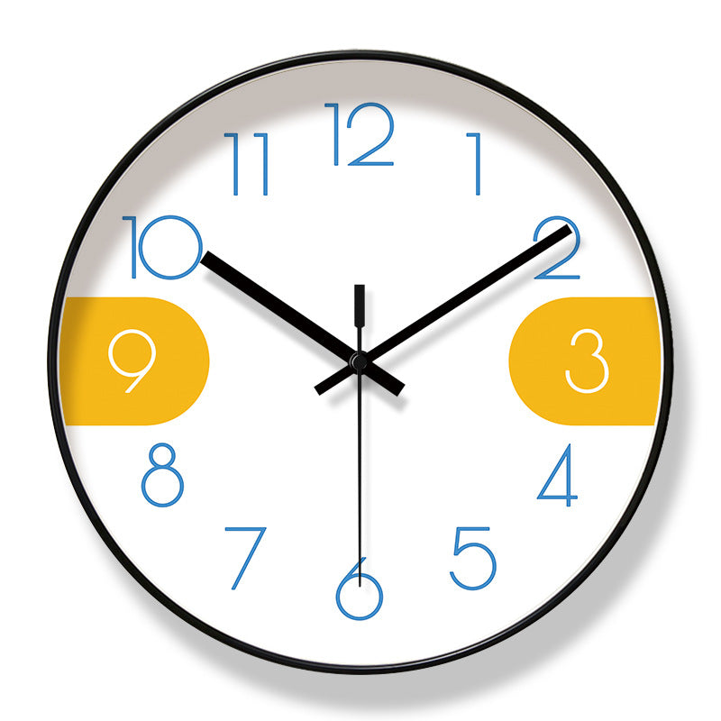 30 Cm Wall Clock-14558(SA2405-219)Yellow Clock Apricot   