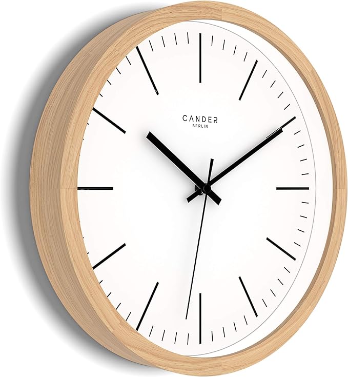 36 Cm Wall Clock SA2311-189-WD004 Clock Apricot   