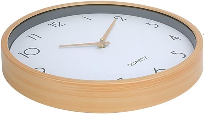 36 Cm Wall Clock SA2311-189-WD008 Clock Apricot   