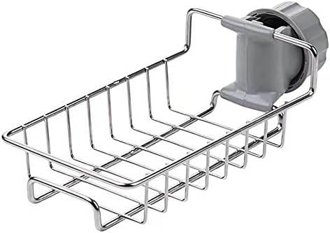 Stainless Steel Faucet Rack Sponge Holder Faucet Apricot