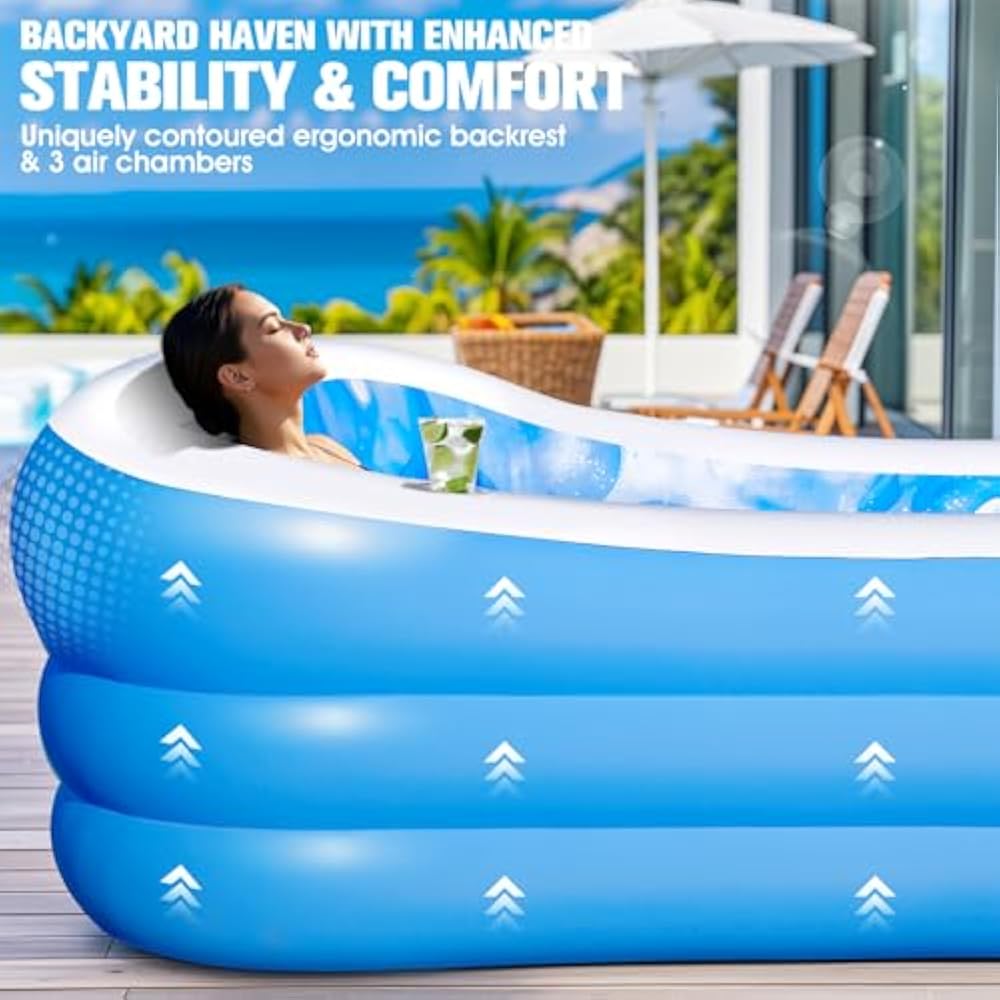 Inflatable Swimming Pool SA2510-036 Apricot
