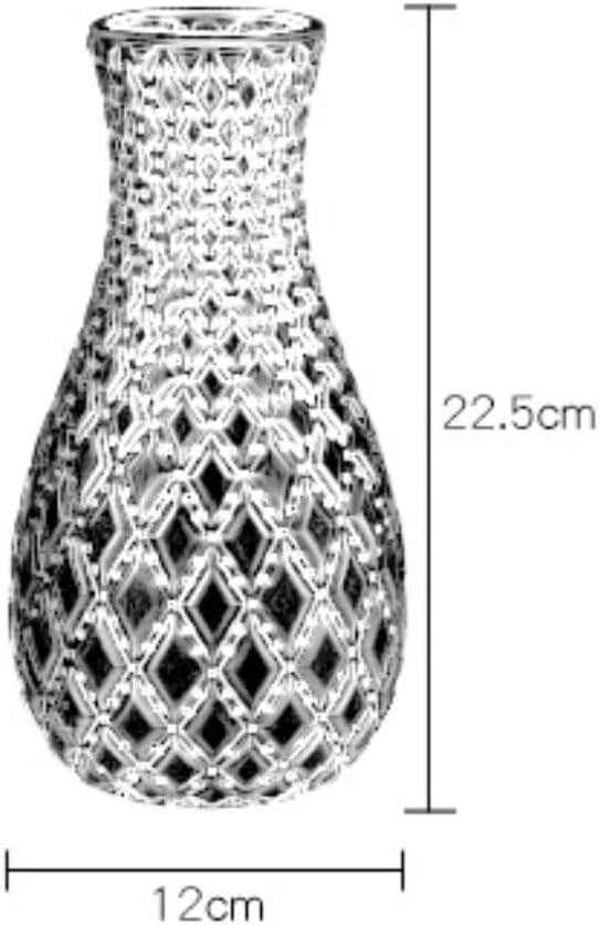 2PCs Nordic Style Vase Container (SA2510-089) Candle Stand Apricot