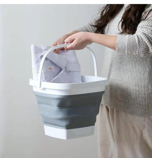 10L Collapsible Water Bucket-SA2411-60(Grey) Apricot