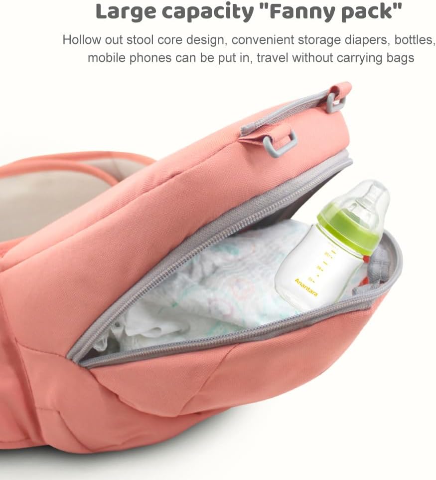 Multifunctional Baby Carrier for Newborn to Toddlers-SA2408-181 Blankets Apricot