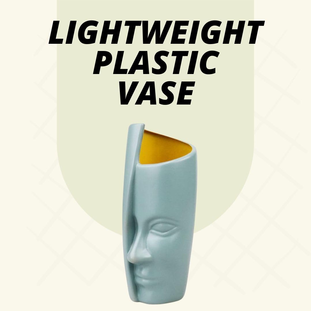 Face-Shaped Vase (SA2510-093) Apricot