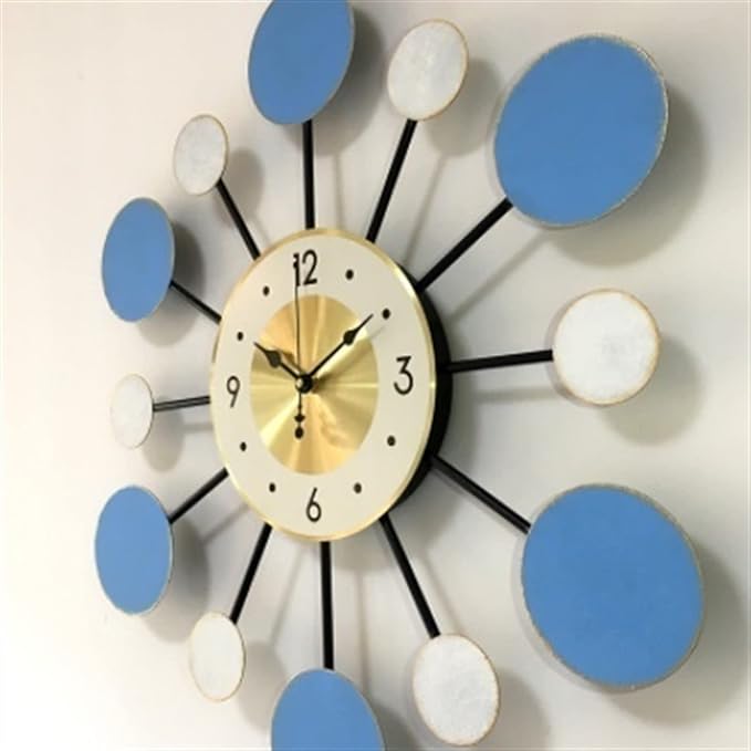 55 Cm Wall Clock SA2311-188-M001 Clock Apricot   