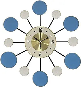 55 Cm Wall Clock SA2311-188-M001 Clock Apricot   