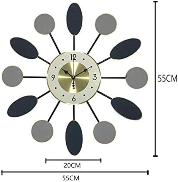 55Cm Wall Clock SA2311-188-M006 Clock Apricot   