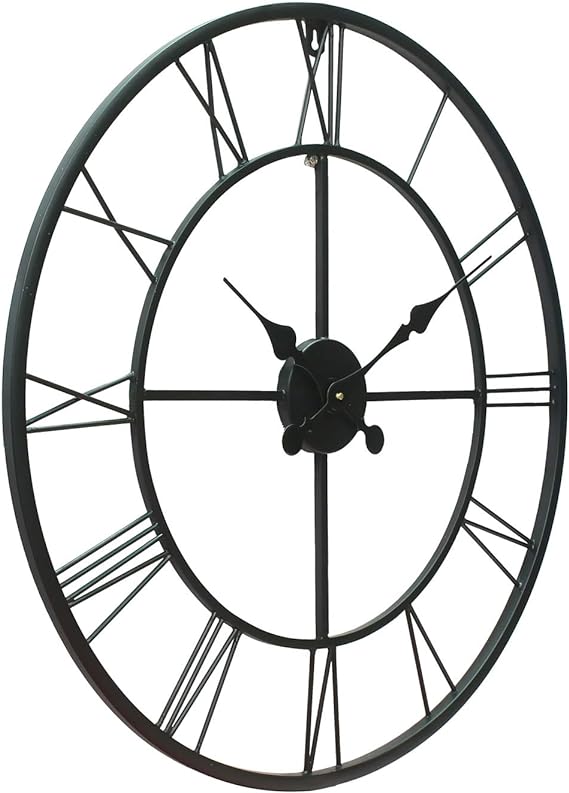 60Cm Wall Clock Roman Clock Apricot   